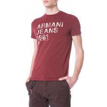 (2XL) ARMANI JEANS 6X6T12 Mens T Shirt Cotton Tee Summer