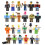 24PCS Roblox Σχήμα παιχνίδι οικοδομικά τετράγωνα κούκλα Anime Collection 1