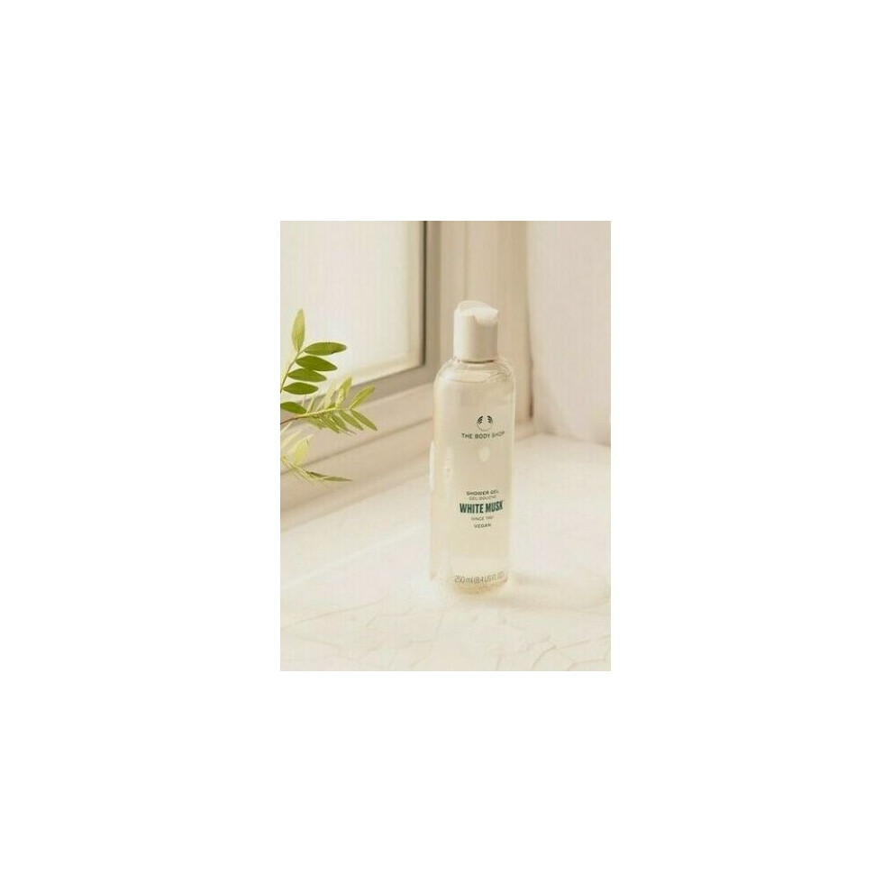 The body shop shower gel - white musk - 250ml