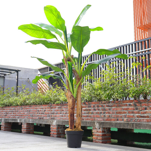 Living And Home 180CM Garden Artificial Banana Tree in Pot 1