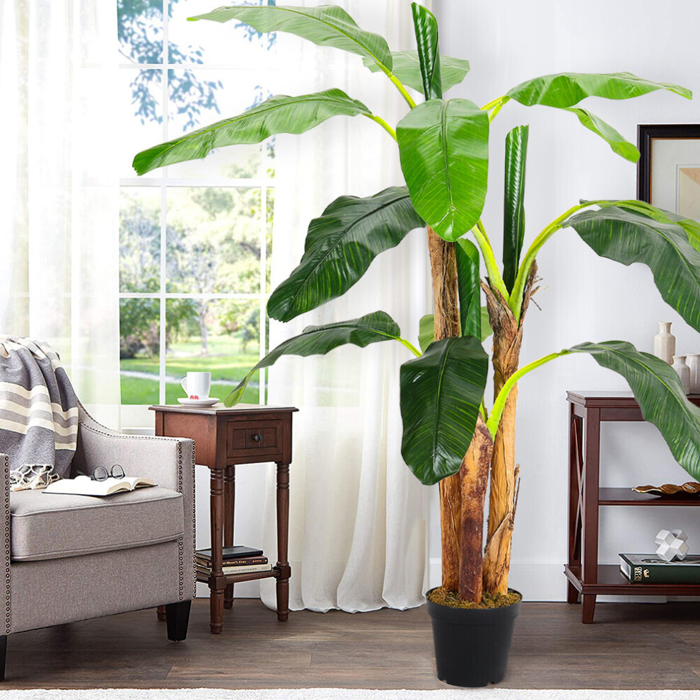 180CM Garden Artificial Banana Tree in Pot