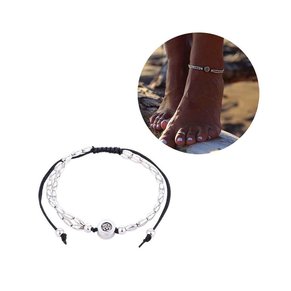 Retro Barefoot Ankle Bracelet Foot Chain Yoga Charm Beach Personality Jewelry