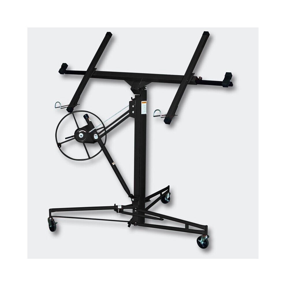 Heavy Duty Sheet Plaster Boards Lifter 11Ft Reach Drywall Lift Panel Jack Hoist 747492441903