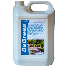 (5 Litre (Makes 50L solution)	) Hydra DeGreen - Remove Algae, moss, green fungus