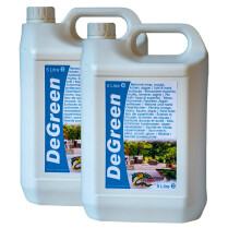 (2x5 Litre (Makes 100L solution) ) Hydra DeGreen - Remove Algae, moss, green fungus