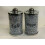 Crushed Diamond Silver Crystal Filled Kitchen Table Mat/Salt & Pepper 2