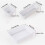8pc White Drawer Organiser Storage Separator Organisation Boxes 3