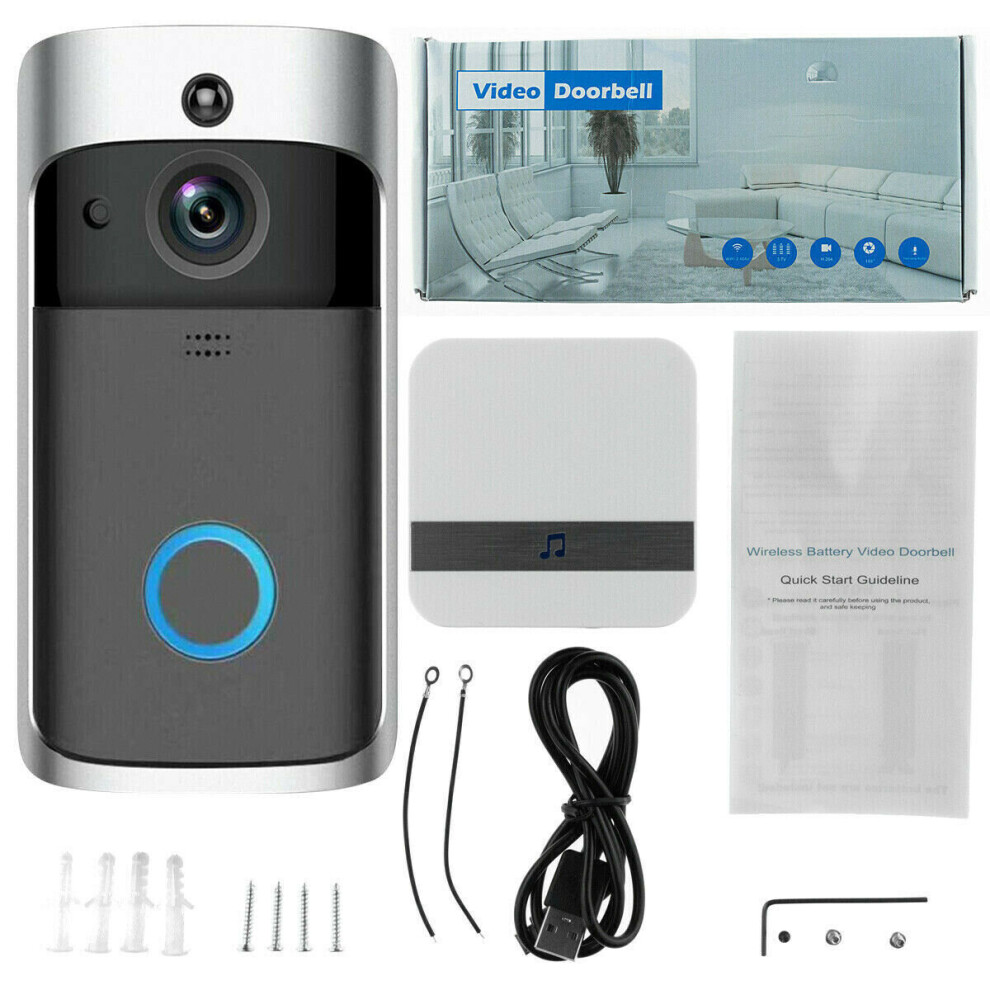 Wireless battery video doorbell quick deals start guideline