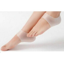 Silicone Gel Heel Sleeves Support Insoles Insert Foot Pain Relief
