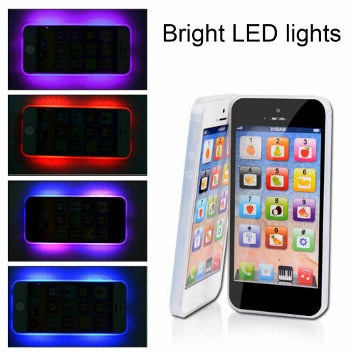 Cellphone with LED Baby Kid Educational phone English Learning 1