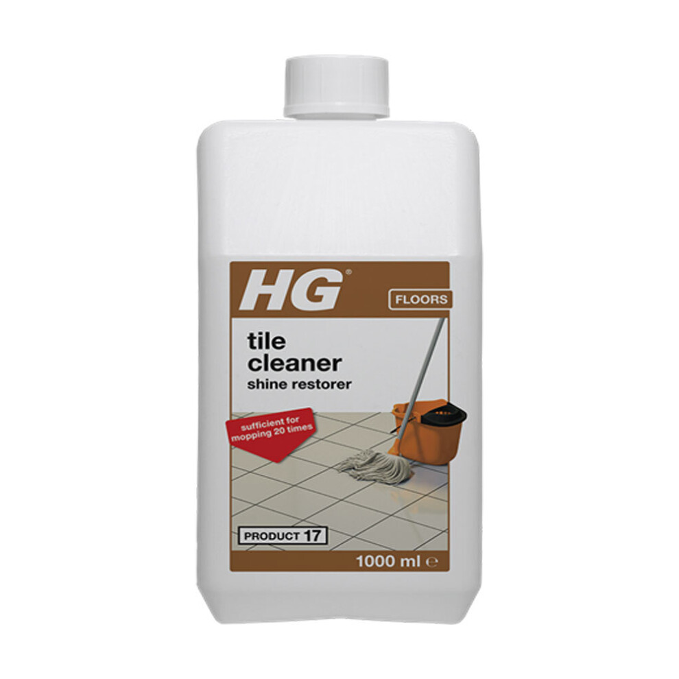 HG Shine Restoring Tile Cleaner - The stone cleaner that makes your tiles shine