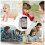 Cellphone with LED Baby Kid Educational phone English Learning 5