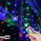(Butterfly) LED Fairy Lights Christmas Curtain Hanging String Light Xmas Tree 1