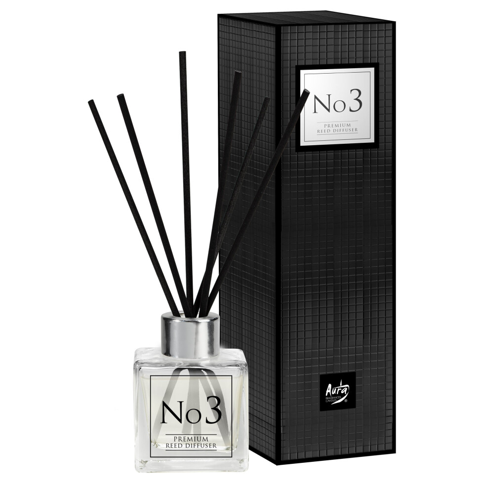 (No3 Peony & Musk) Premium Surround Scent Reed Aroma Diffuser