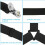 4Pcs Triangle Bed Sheet Mattress Holder Clips Fastener Grippers Straps 7