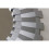 Modern 50cm Shabby Chic Round Sunburst Wall Mirror In Silver, 4