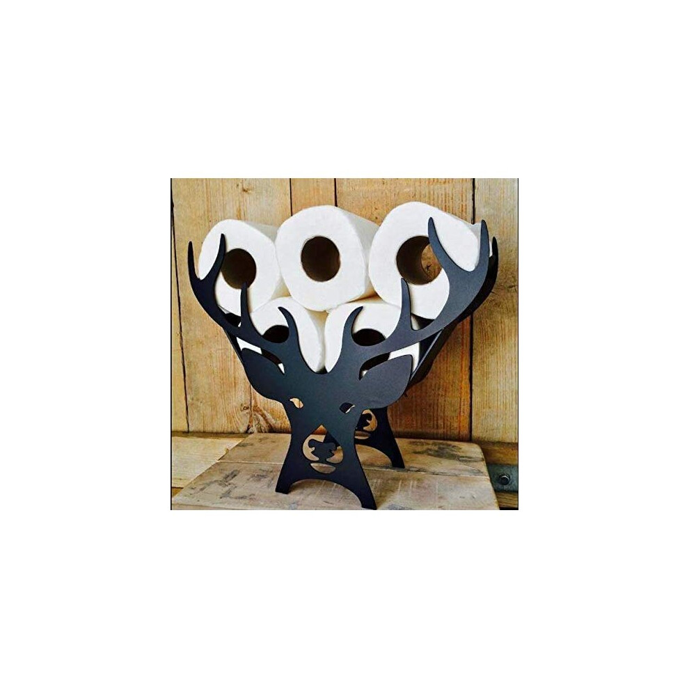 Novelty Deer Toilet Roll Holder Stag Animal Bathroom Accessories