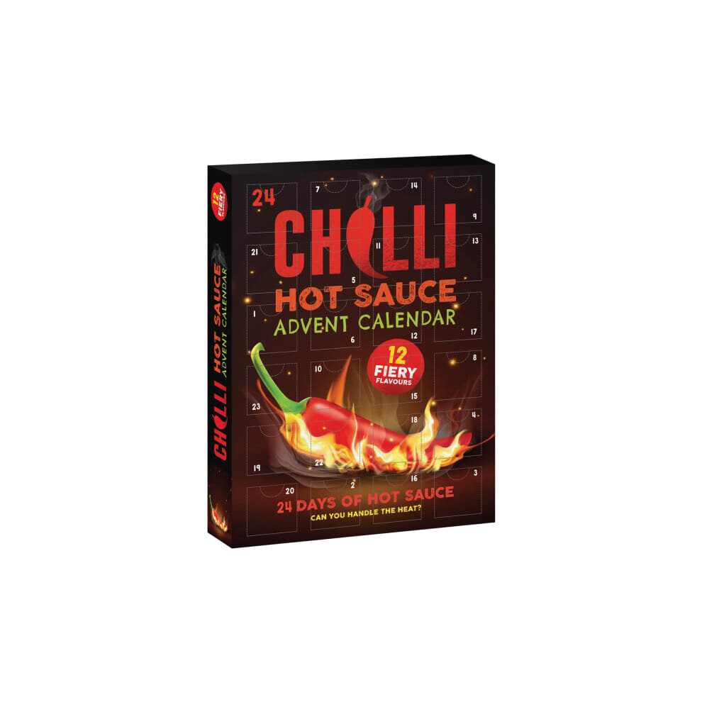 24 Days of Hot Sauce Chilli Lovers Advent Calendar Christmas Gift