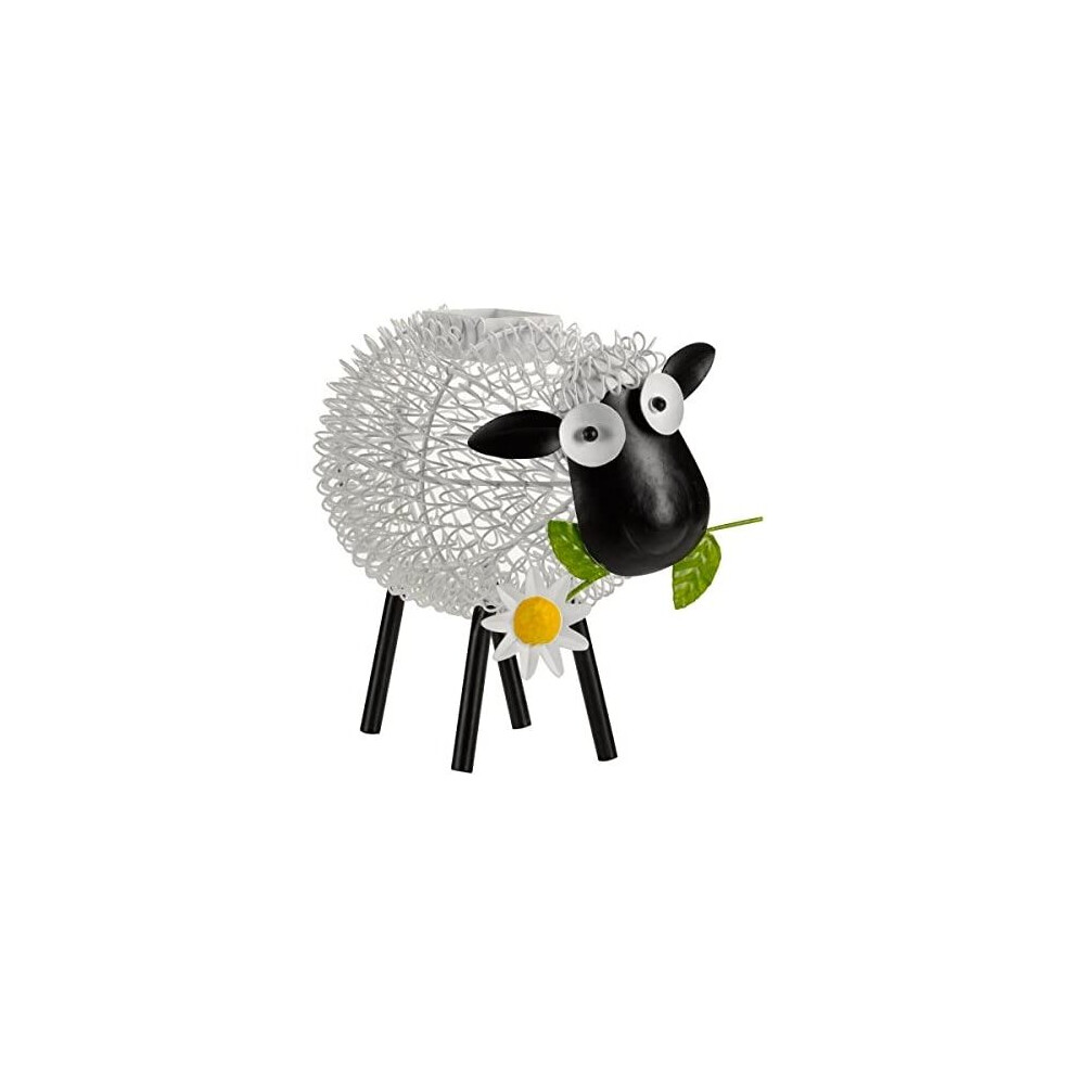 Solar Powered Light Metal Garden Animal LED Ornaments Decoration Sheep