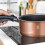 (Rose Gold) Berlinger Haus 12Pc Space Saving Cookware Set Pots Pans Induction Lids Handle 4