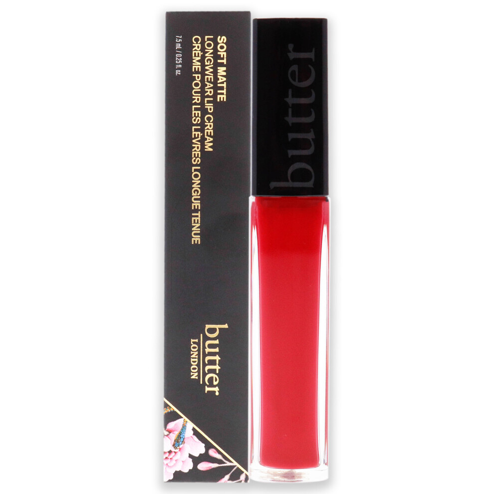 Butter London Soft Matte Long Wear Lip Cream - Bossy Boots - 0.25 oz Lipstick