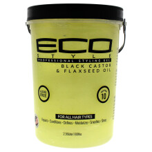 Ecoco Eco Style Gel - Black Castor Flaxseed Oil - 80 oz Gel