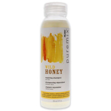 RUSK Puremix Wild Honey Repairing Shampoo for Dry Hair Honey & Natural Antioxidants to Smooth Deeply Moisturize and Repair Frizzy Fragile Hair