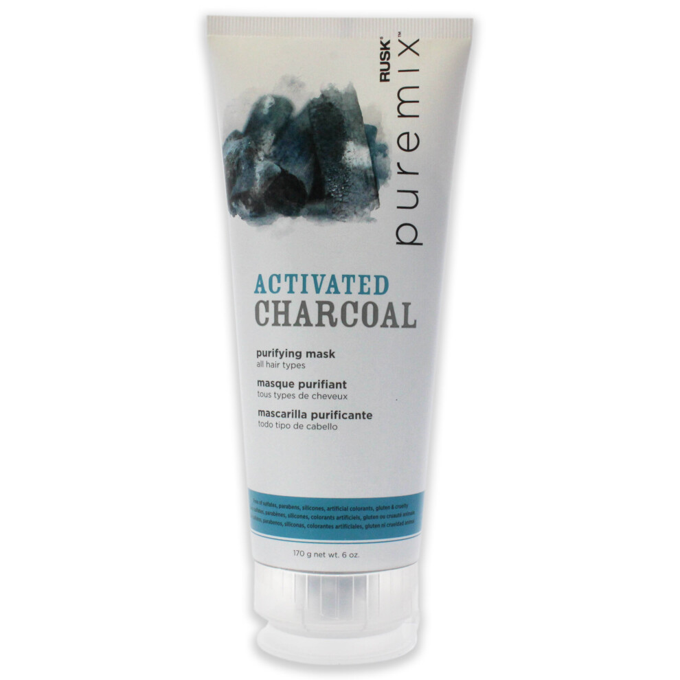 Rusk Puremix Activated Charcoal Purifying Mask - 6 Oz Mask