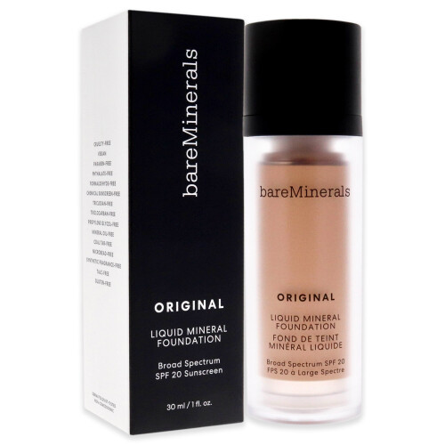 bareMinerals bareMinerals Original Liquid Mineral Foundation SPF 20 - 10 Medium - 1 oz Foundation 2