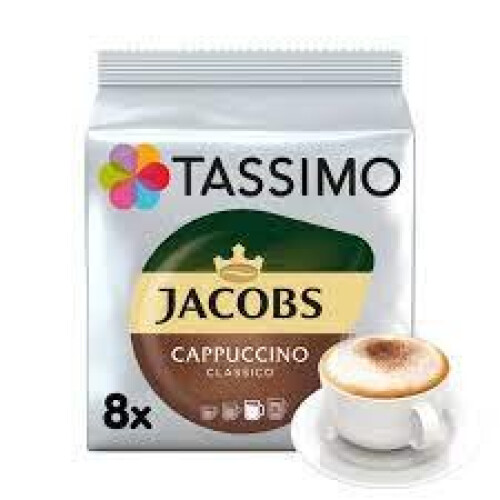 Tassimo Tassimo T Discs Jacobs Cappuccino (Case of 5, 40 Drinks) 1