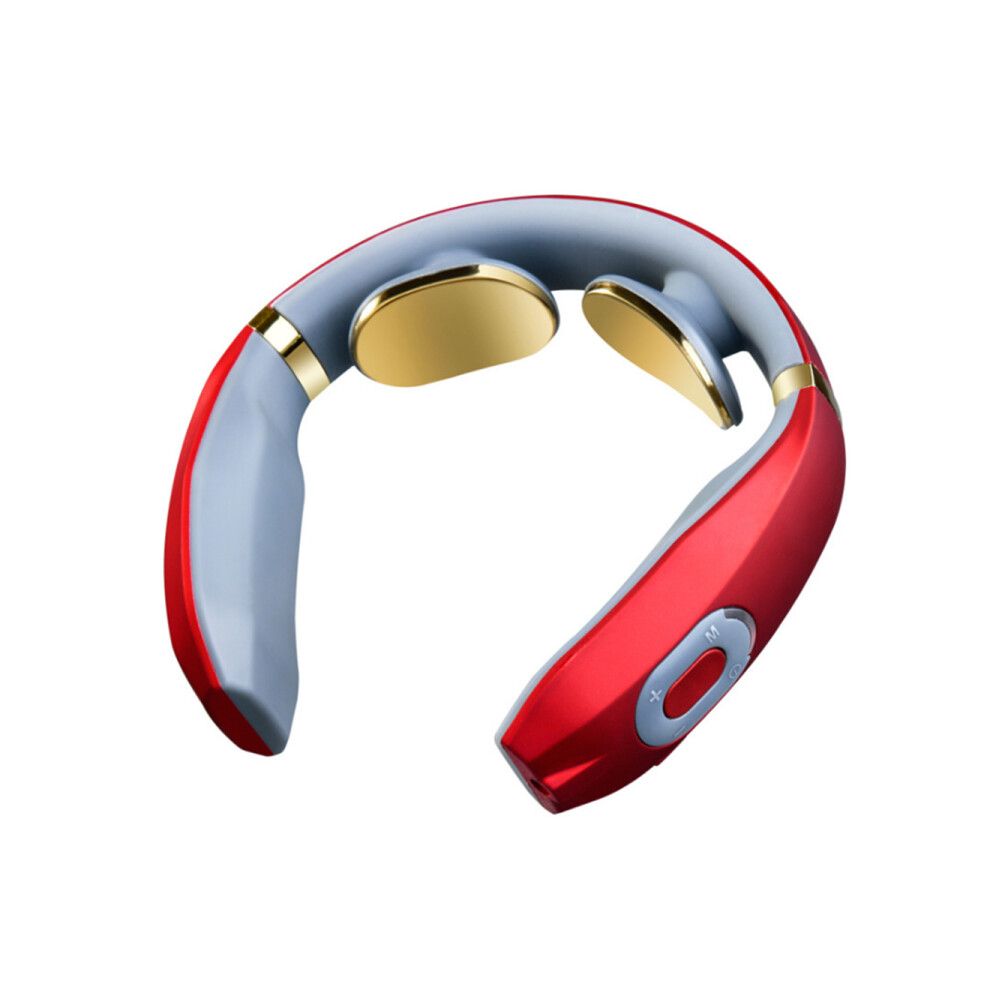 M39 2 Head Cervical Spine Massager Smart Mini Neck Massager Neck and Shoulder Massage Hot Compress Physiotherapy Neck Protector
