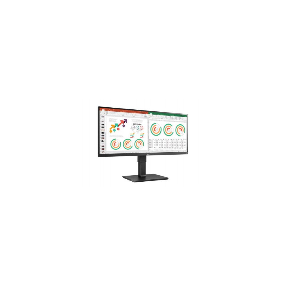 Lg 34Bn770-B Computer Monitor 86.4 Cm (34") 3440 X 1440 Pixels Ultrawide Quad Hd Lcd Black