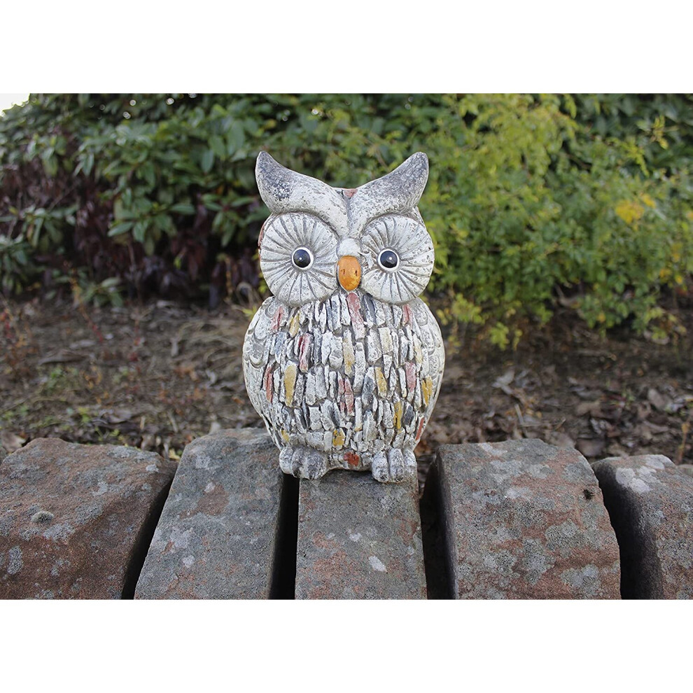 Resin Owl Ornament Garden Outdoor Indoor Decorative