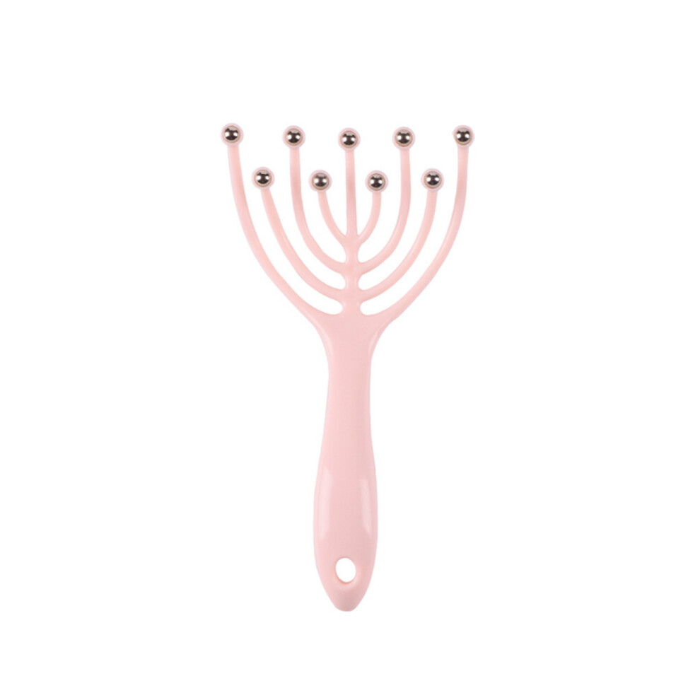H04 3PCS Handheld Head Massager 9 Claw Ball Massager Multifunctional Scalp Acupoint Massage Claw for Deep Relaxation Stress Reduction