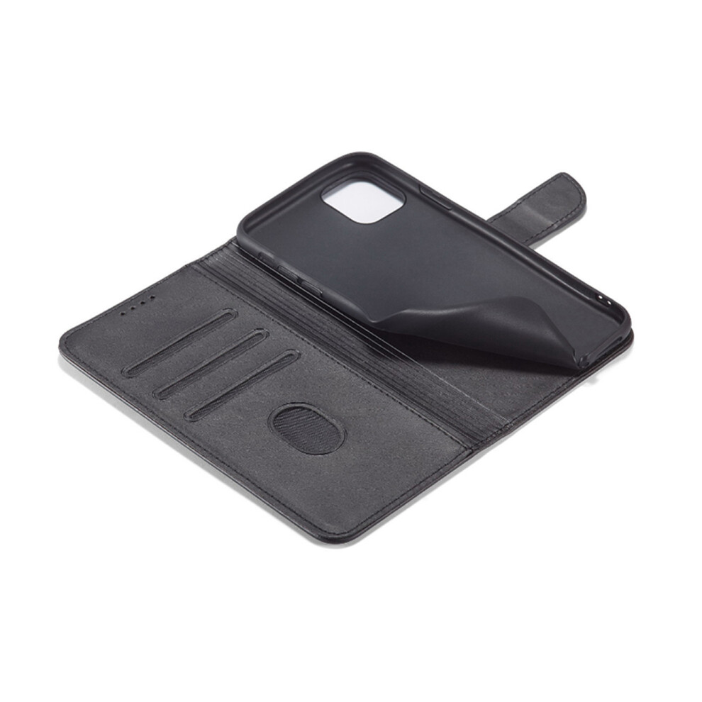 F05 Clamshell Shockproof Mobile Phone Case Fall-Proof Mobile Phone Protective Case With Card Slot For Apple Iphone13 Pro Max Black 774048909549