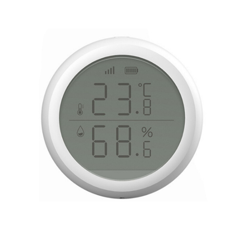 A60 Tuya Zigbee Smart Home Temperature And Humidity Detector Wireless Air Temperature And Humidity Sensor Intelligent Linkage 774048912167