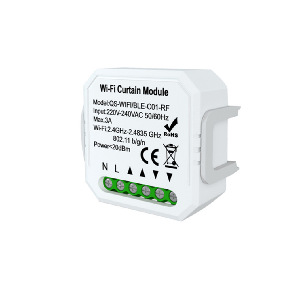 A53 Graffiti Wifi Curtain On-Off Device Rf Radio Frequency Hidden Voice Control Timing Function Smart Switch Module 774048912099