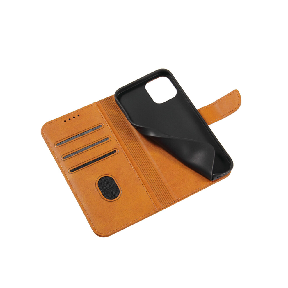 F07 Khaki Clamshell Shockproof Mobile Phone Case Fall-Proof Mobile Phone Protective Case With Card Slot For Apple Iphone13 Pro Max 774048909624