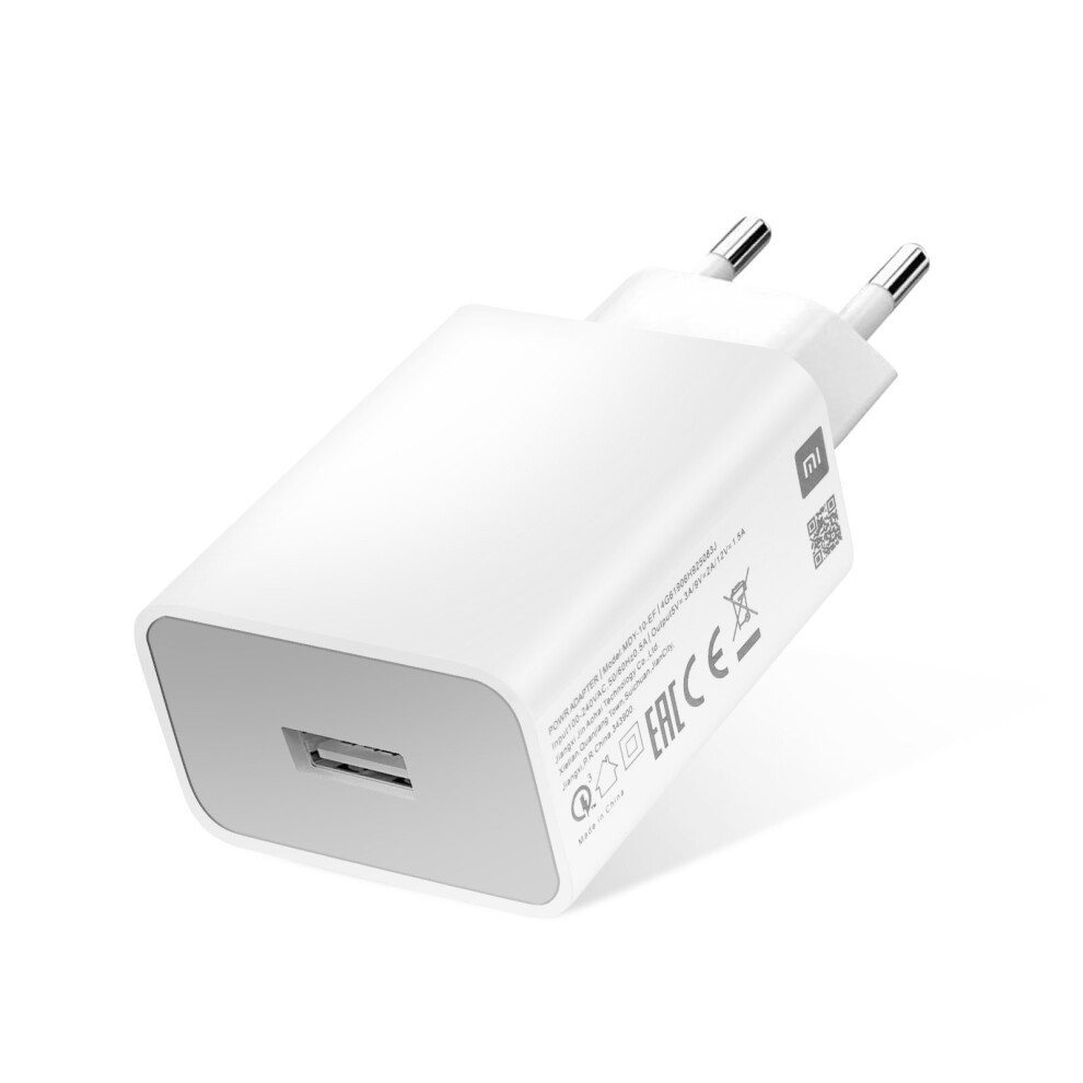 Xiaomi Power Charger Usb 18W 3A Quick Charge 3.0 Mdy-10-Ef White