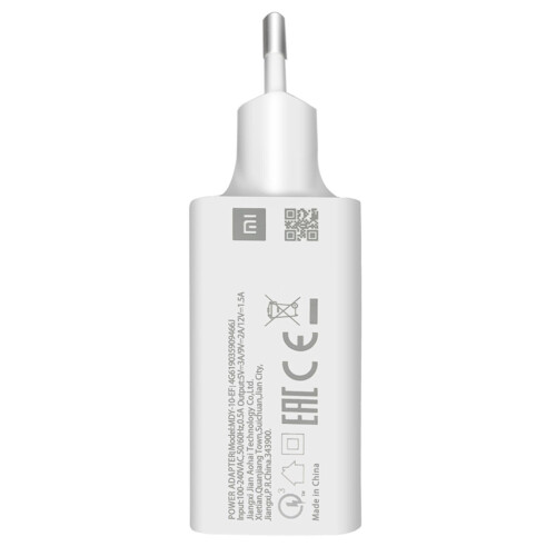 Xiaomi Xiaomi MDY-10-EF 18W 3A Quick Charge 3.0 USB-netlader Wit 1