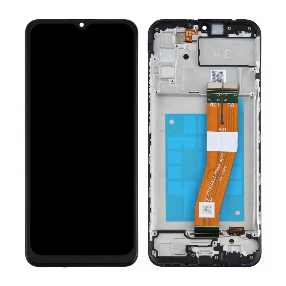Complete Block For Galaxy A02s Lcd Screen Original Samsung Touchscreen Black 4251488626619