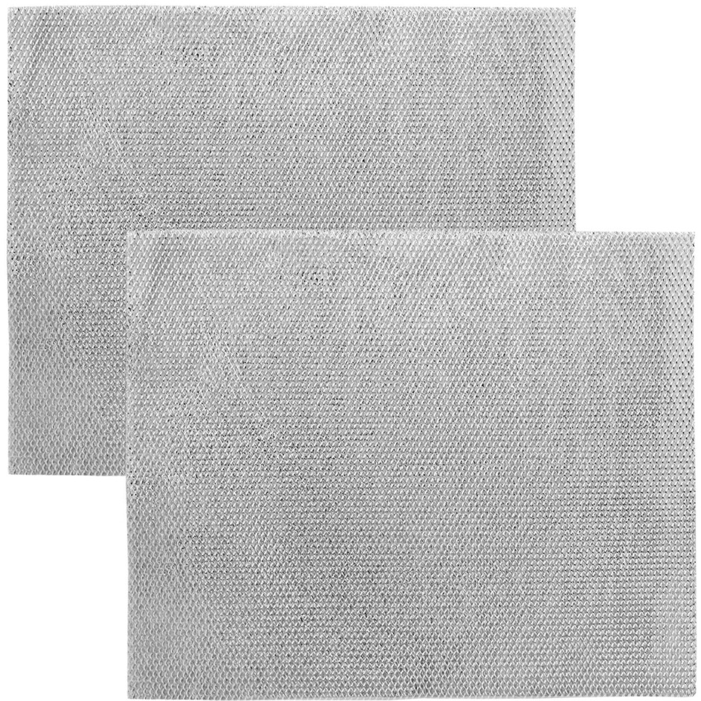 Spares2go Filter For Schreiber Cooker Hood Filter Mesh Grease Extractor Vent Fan Metal 57 X 47Cm (Pack Of 2)