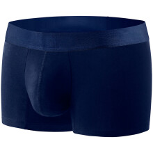 (2XL) Comfyballs Men's Regular Boxer Shorts Fitness Athletic Underwear - Navy No Show
