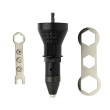 (black) Rivet Nut Riveting Tool For Electric Drill Rivet Gun