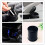 Car Ashtray Auto Travel Cigarette Ash Holder Cup with Blue LED Light Indicator 6