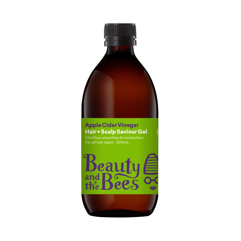 Beauty And The Bees Apple Cider Vinegar Hair + Scalp Saviour Gel