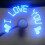 Ανεμιστήρας ρολογιού LED -Mini USB Powered Cooling Flashing Real Time Display Function Fan 5