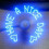 Ανεμιστήρας ρολογιού LED -Mini USB Powered Cooling Flashing Real Time Display Function Fan 6