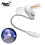 Ανεμιστήρας ρολογιού LED -Mini USB Powered Cooling Flashing Real Time Display Function Fan 4