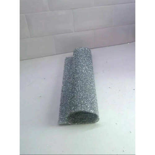 Sparkly Crushed Crystal Diamond Dining Table Runner Table 120cm SILVER 2
